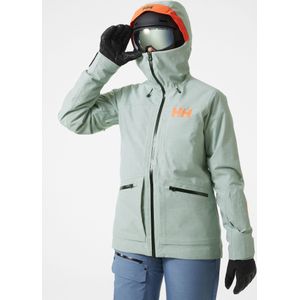 Helly Hansen Women Powderqueen 3.0 Jacket Jade 2.0 Melange maat L