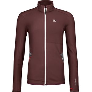 ORTOVOX Fleece Jacket Women Winetasting maat M