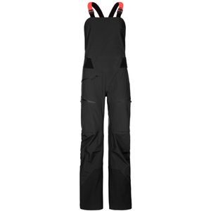 ORTOVOX Women 3L Deep Shell Bib Pants Black Raven maat L