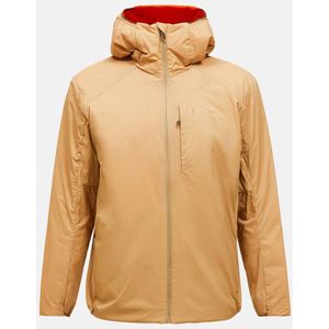 Peak Performance - Freelight Reversible Insulated Hood Jacket - SIERRA SAND - Jas