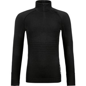 ORTOVOX 230 Competition Zip Neck Women Black Raven maat M