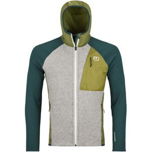 ORTOVOX Fleece Gp Classic Knit Hoody Men Wild Herbs maat L