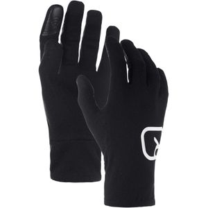 ORTOVOX 185 RockNWool Glove Liner W Black-Raven maat S