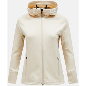 Peak Performance Women Rider Zip Hood Sand Fog maat L