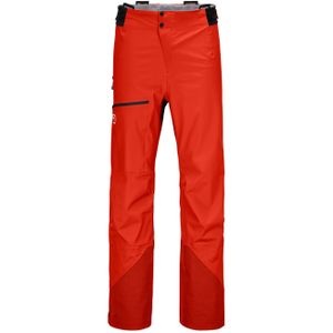 ORTOVOX 3L Ortler Pants Men Hot Orange maat L