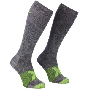 ORTOVOX Tour Compression Long Socks M Grey-Blend maat 39/41