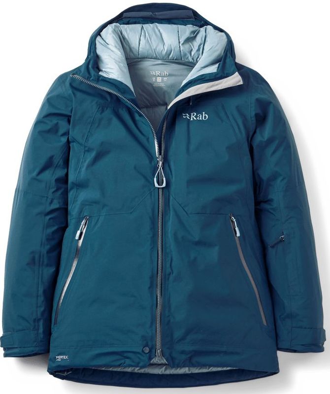 Rab - Optical Down Jacket - Donsjack - Blauw - Waterdicht