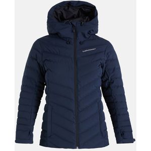 Peak Performance Women Frost Ski Down Jacket Blue Shadow maat L