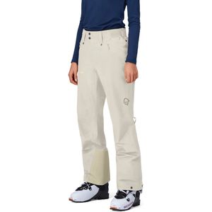 Norrøna Women's lofoten Gore-Tex Pants Oatmeal maat M