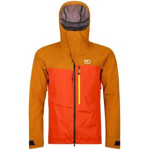 ORTOVOX 3L Ravine Shell Jacket Men Hot Orange maat XL