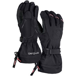 ORTOVOX Merino Freeride Glove W Black-Raven maat S