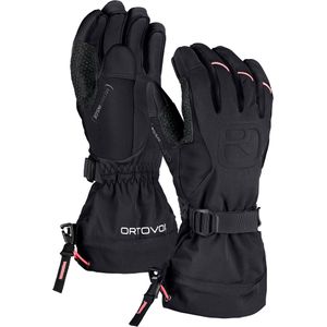 ORTOVOX Merino Freeride Glove W Black-Raven maat S