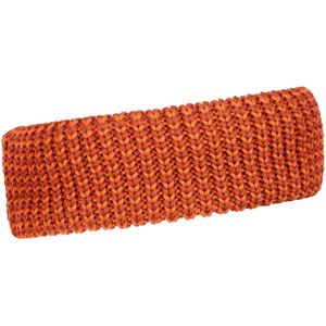 ORTOVOX Heavy Knit Headband Clay-Orange maat One