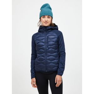 Peak Performance Women Helium Down Hybrid Hood Blue Shadow maat XL