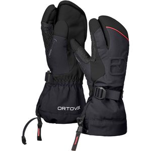 ORTOVOX Merino Freeride 3 Finger Glove W Black-Raven maat M