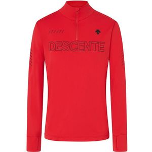 Descente 1/4 ZIP T-NECK Electric Red maat 52