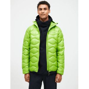 Peak Performance Men Helium Down Hood Jacket Stand Out Green maat M
