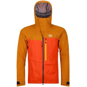 ORTOVOX Men 3L Ravine Shell Jacket Hot Orange maat M