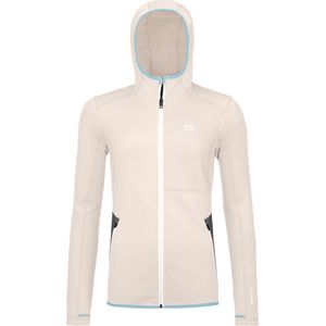 ORTOVOX Fleece Hoody Women White Chalk maat M