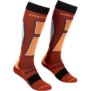 ORTOVOX Ski RockNWool Long Socks M Clay-Orange maat 39/41