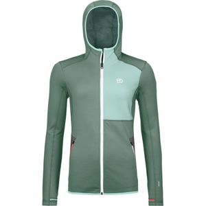 ORTOVOX Fleece Hoody Women Arctic Grey maat S