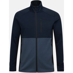 Peak Performance Vertical Mid Zip Jacket Men Blue Shadow maat XL