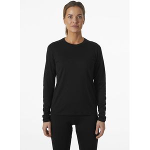 Helly Hansen Women Merino Crew Black maat XL