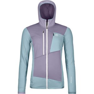 Ortovox Dames Fleece Grid Hoodie Vest