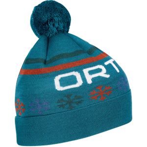 ORTOVOX Nordic Knit Beanie Pacific-Green maat One