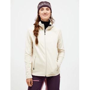 Peak Performance Women Rider Zip Hood Sand Fog maat L