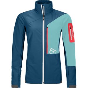 ORTOVOX Women Berrino Jacket Petrol Blue maat L