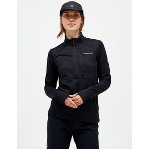 Peak Performance Women Trail Grid Fleece Half Zip Black maat M