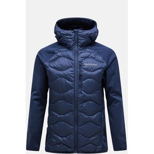 Peak Performance - Helium Down Hybrid Hood - Outdoor Vest - Blauw