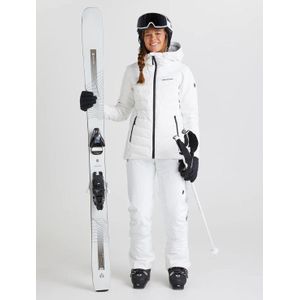 Peak Performance Women Blackfire Ski Down Jacket Offwhite maat L