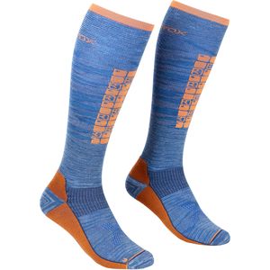 ORTOVOX Ski Compression Long Socks M Safety-Blue maat 39/41