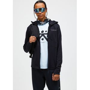 Peak Performance - Trail Polartec® Power Grid™ Zip Hood - Zwart - Hoodie