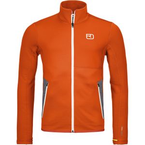 ORTOVOX Men Fleece Jacket Hot Orange maat M