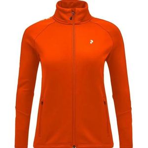 Peak Performance Women Rider Zip Jacket Gold Flame maat S