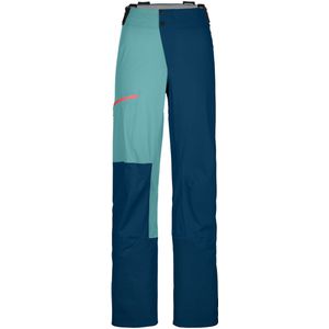 ORTOVOX 3L Ortler Pants W Petrol Blue maat S