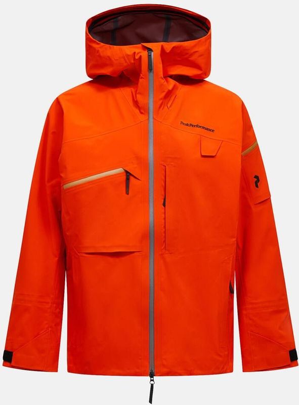 Peak Performance Alpine Gore-Tex C-Knit™ 3L Shell Jacket Men SOLAR BURST maat L