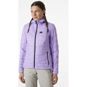 Helly Hansen Women Lifaloft Hooded Ins Jacket Heather maat L