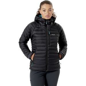Rab Women Microlight Alpine Jacket Black maat L