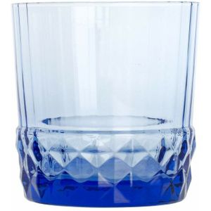 Glazenset Bormioli Rocco America'20s Blauw 6 Stuks Glas (370 ml)