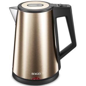 Sogo - 7705GD - Waterkoker DeLuxe - 1.7 L - met warmhoudfunctie