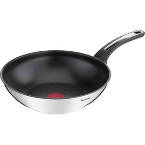 Tefal Emotion Wokpan - Inductie - RVS - Temperatuursensor - 28cm