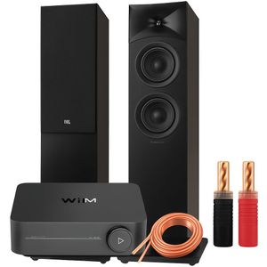 WiiM Amp Pro + JBL Stage2 260F