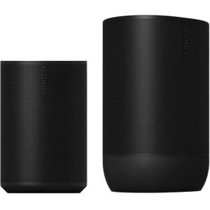 Sonos Era 100 + Move 2 (Indoor/Outdoor Set)