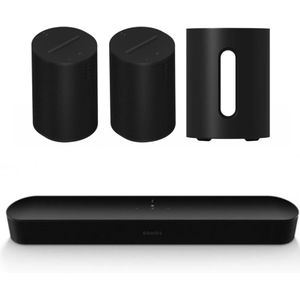 Sonos Beam (Gen 2) + Era 100 + Sub Mini (Surround Set)