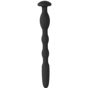 Ouch - Urethral Sounding - Siliconen Penis Plug met ribbels - 11 mm