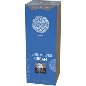 Shiatsu - Penis Power Crème - Japanse Mint & Bamboe